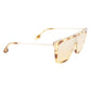 Victoria Beckham Brown Acetate Sunglasses
