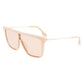 Victoria Beckham Beige Acetate Sunglasses