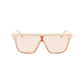 Victoria Beckham Beige Acetate Sunglasses