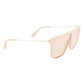 Victoria Beckham Beige Acetate Sunglasses