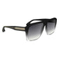 Victoria Beckham Black Acetate Sunglasses