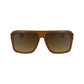 Victoria Beckham Brown Acetate Sunglasses