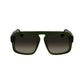 Victoria Beckham Green Acetate Sunglasses