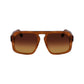 Victoria Beckham Gold Acetate Sunglasses