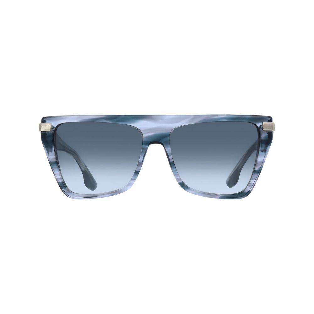 Victoria Beckham Gray Acetate Sunglasses