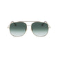 Victoria Beckham Gold Metal Sunglasses