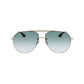 Victoria Beckham Gold Metal Sunglasses