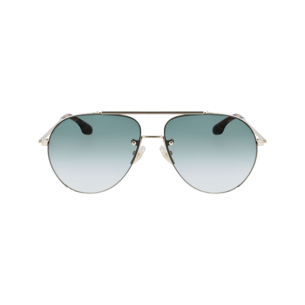 Victoria Beckham Gold Metal Sunglasses