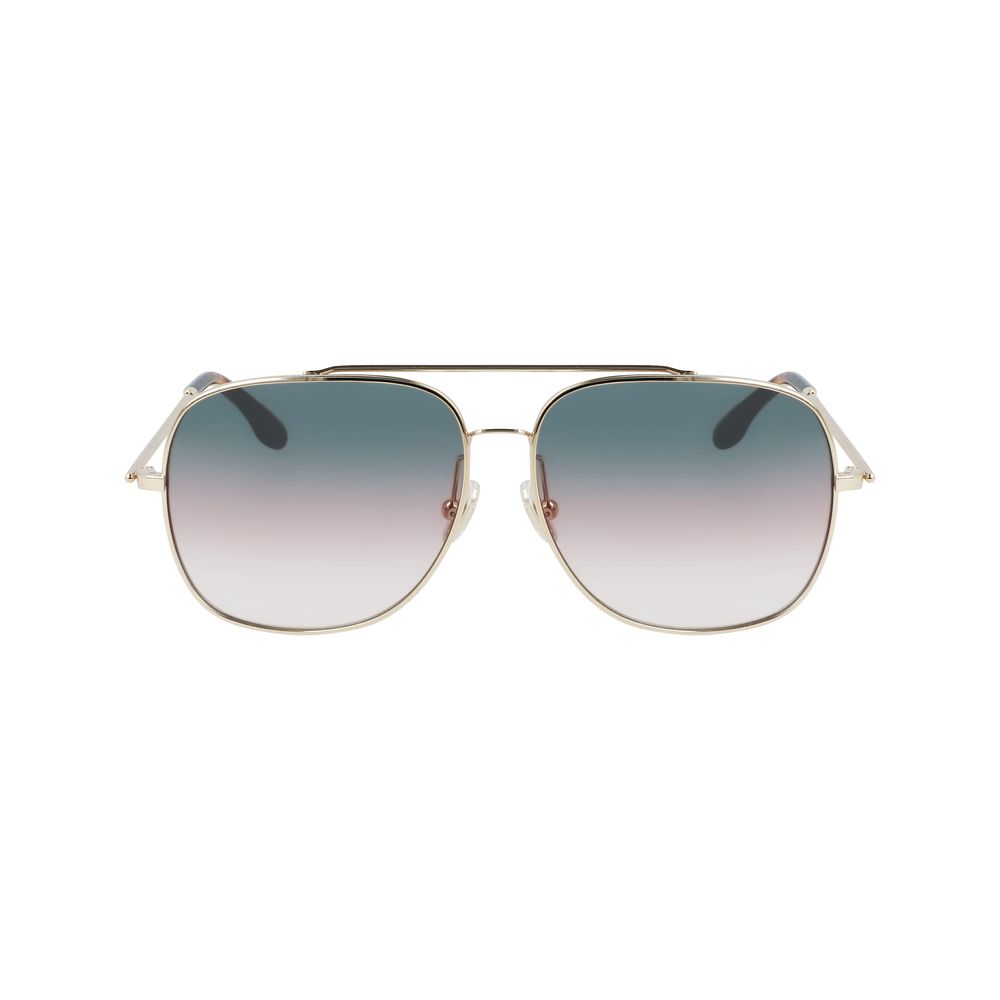 Victoria Beckham Gold Metal Sunglasses