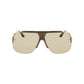 Victoria Beckham Brown Acetate Sunglasses