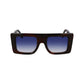 Victoria Beckham Brown Acetate Sunglasses