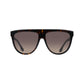 Victoria Beckham Brown Acetate Sunglasses
