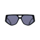 Victoria Beckham Black Acetate Sunglasses
