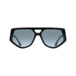 Victoria Beckham Green Acetate Sunglasses