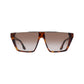 Victoria Beckham Brown Acetate Sunglasses