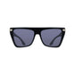 Victoria Beckham Black Acetate Sunglasses