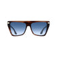 Victoria Beckham Brown Acetate Sunglasses