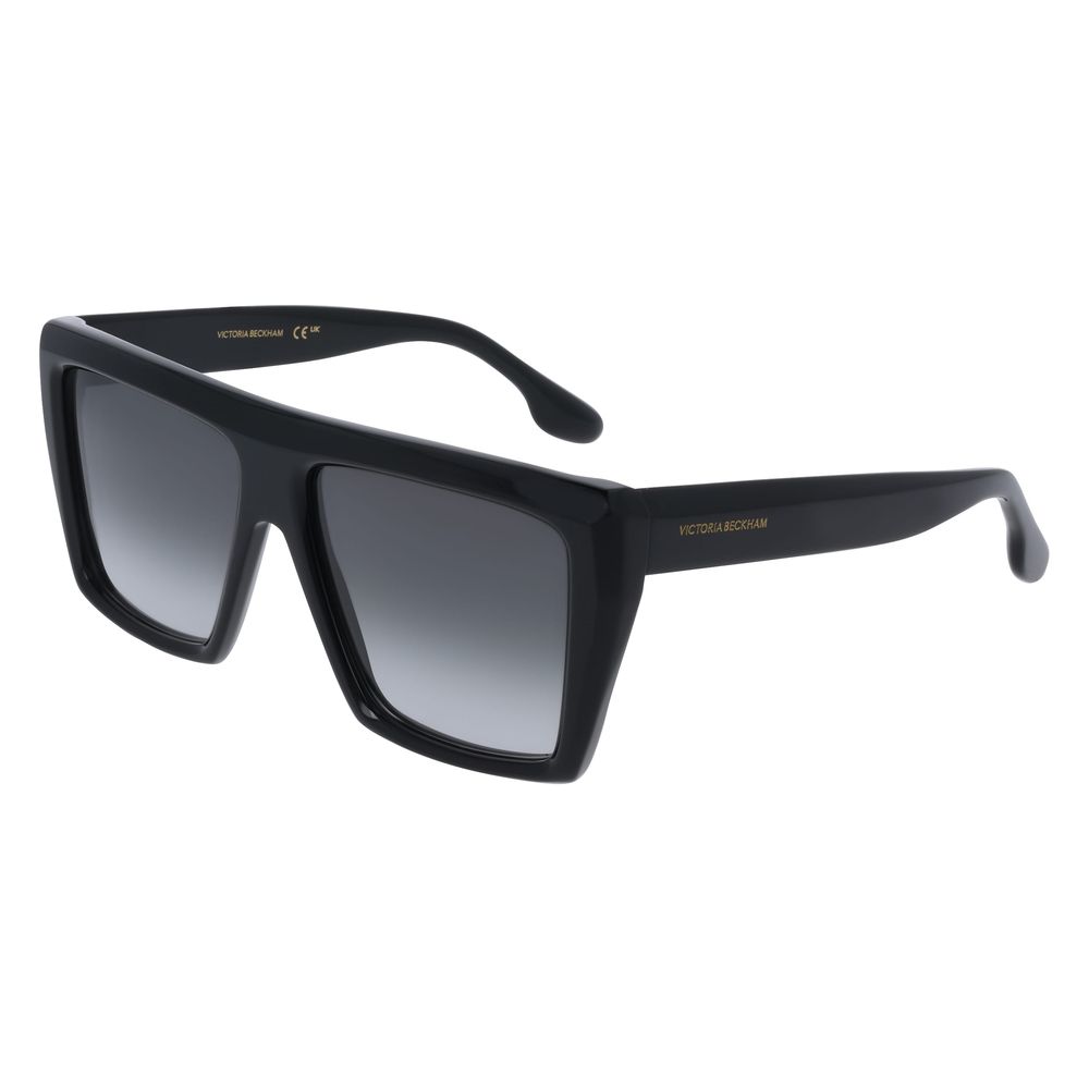 Victoria Beckham Black Acetate Sunglasses