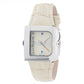 Laura Biagiotti Beige Leather Dress Watch