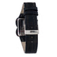 Laura Biagiotti Black Leather Dress Watch