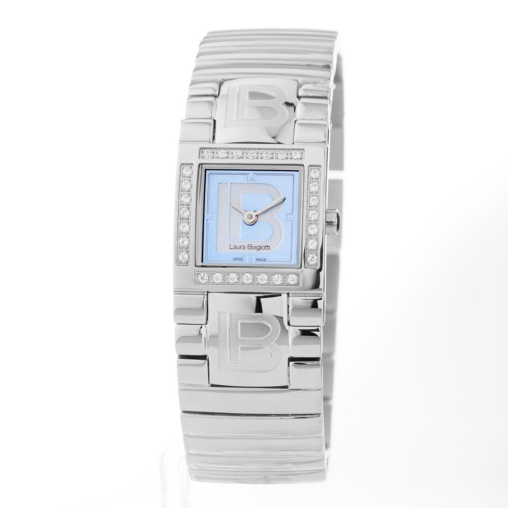 Laura Biagiotti Silver Stainless Steel Dress Watch