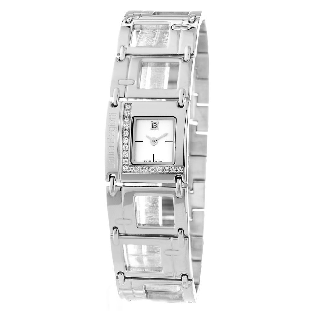 Laura Biagiotti Silver Stainless Steel Dress Watch