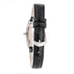 Laura Biagiotti Black Leather Dress Watch