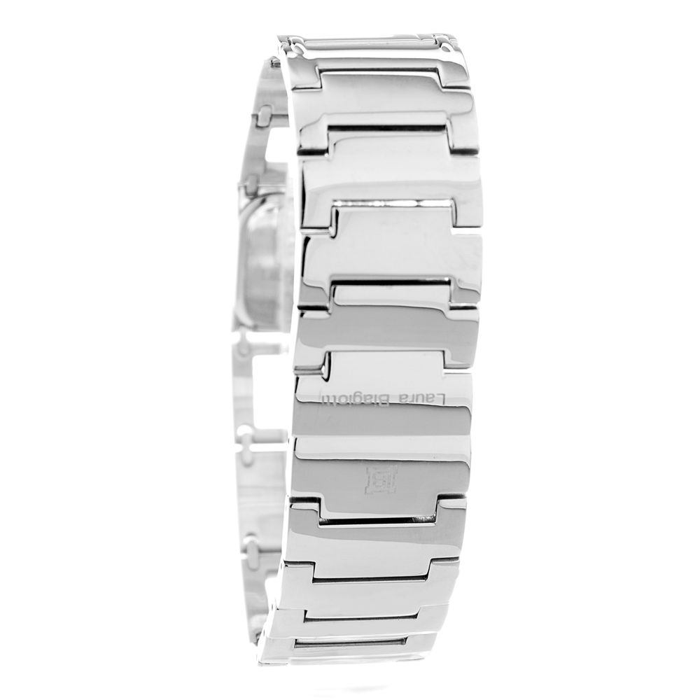 Laura Biagiotti Silver Stainless Steel Bracelet Watch