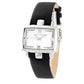 Laura Biagiotti Black Leather Dress Watch