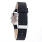 Laura Biagiotti Black Leather Dress Watch