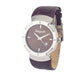 Laura Biagiotti Brown Leather Dress Watch