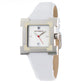 Laura Biagiotti White Leather Dress Watch