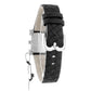 Laura Biagiotti Black Leather Dress Watch