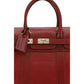 Brunello Cucinelli Bordeaux Calf Leather Bos Taurus Luggage And Travel