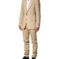 Dolce & Gabbana Beige Linen Single Breasted 2 Piece Suit