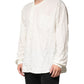 Dolce & Gabbana White Cotton Men Long Sleeves Men Shirt