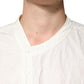 Dolce & Gabbana White Cotton Men Long Sleeves Men Shirt