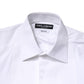 Dolce & Gabbana White Cotton GOLD Collared Dress Bib Formal Shirt