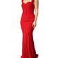 Dolce & Gabbana Red Viscose Sheath Mermaid Long Gown Dress