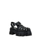 Prada Black Acetate Platform Sandals
