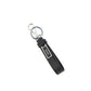 Prada Black Stainless Steel Keychain
