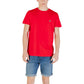 Lacoste Red Cotton Clothing