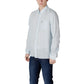 Lacoste Blue Linen Shirt