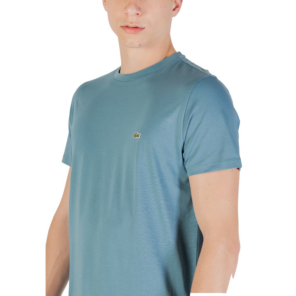 Lacoste Blue Cotton T-Shirt