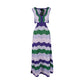 PINKO Purple Polyamide Long Dress
