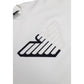 Emporio Armani White Cotton Sweatshirt