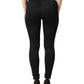 Dolce & Gabbana Black Nylon Stretch Skinny High Waist Pants
