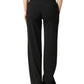 Just Cavalli Black High Waist Straight Trouser Formal Pants
