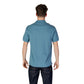 Lacoste Blue Cotton Polo Shirt
