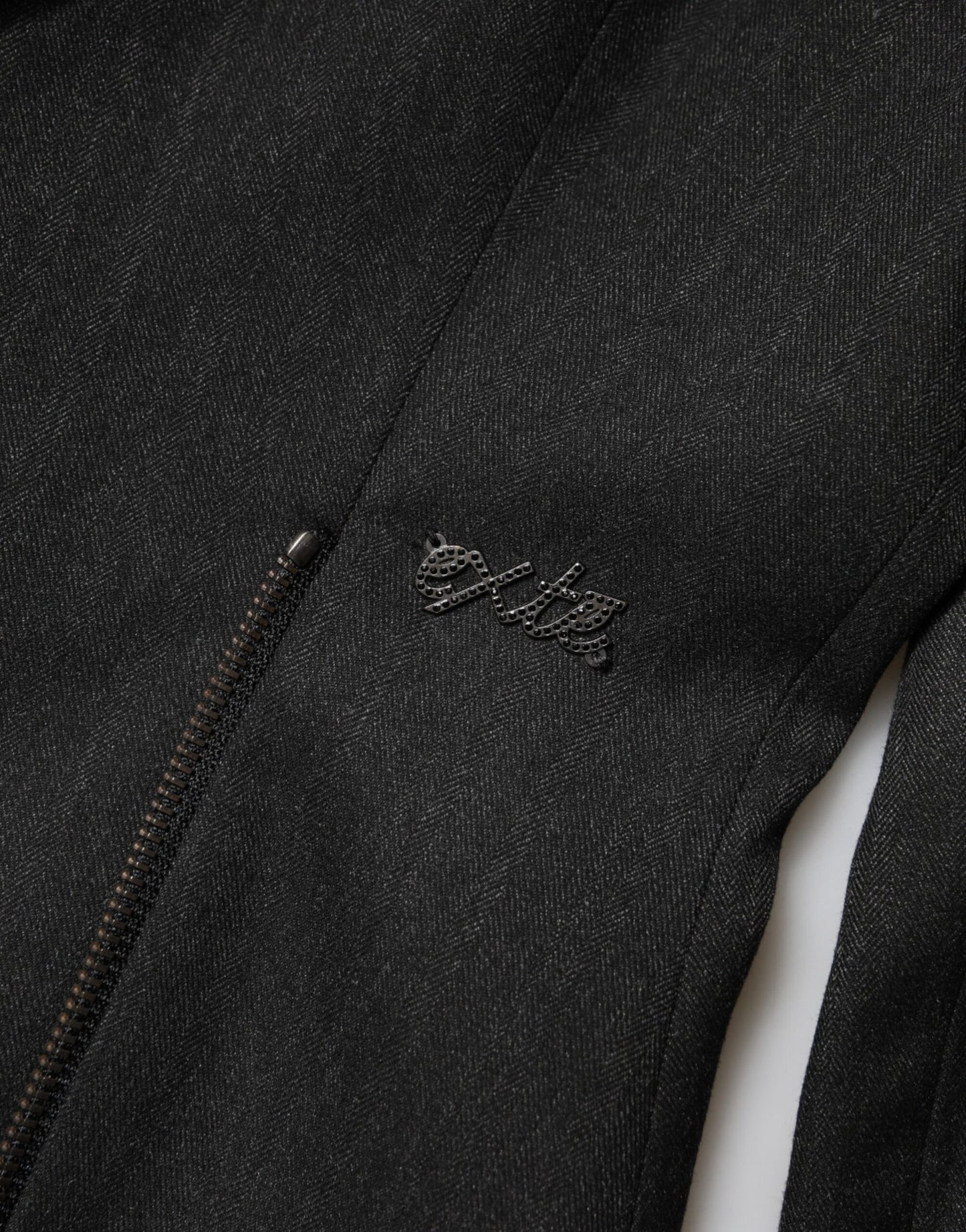 Exte Black Double Breasted Pants Blazer Jacket 2 Piece Suit